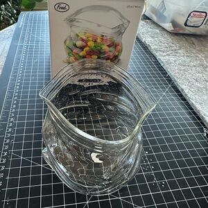Fred Clear Glass Treat Container